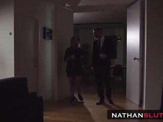 Sassy Russian Secretary's Cutie Rivas's Anal opening Gaped