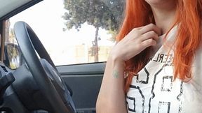 3 cigarettes at once with the car windows closed