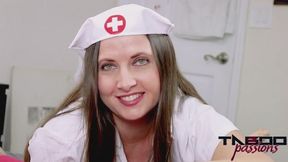 Cum inside my MILF Nurse Stepmoms Mouth