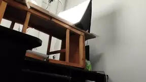 Hairy Latina wife jerks off with big tits and ass