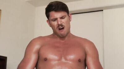 Jesse Santana fucks Tyler Roberts bareback with his big cock