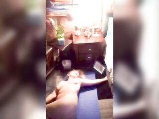 Hawt big beautiful woman mother I'd like to fuck Doing Her Every day Morning Stripped Yoga!