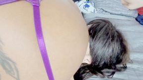 Cheating on my wife with her best friend and being punished with farts - by Raquel Fisher - Clip 4