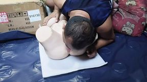 Teen pinay sex doll explodes with horny cum and loud moans