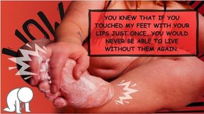 BBW FEET!LICK NOW!