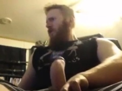Big Dick Ginger Shoots Out A Massive Load