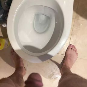 POV Twink peeing and posing