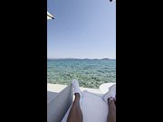 Chilling out at a VIP Beach Resort