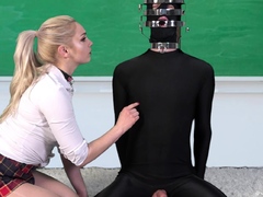 Blonde Blowjob Babe Performs A Sloppy POV Cocksucking