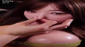 Horny babe Audrey YTM21 gets railed hard in doggystyle with a H-cup