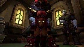 surprise orgy - full length vid - warcraft parody