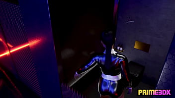 Glory Hole of Secrets! Futanari Animation by Prime3DX