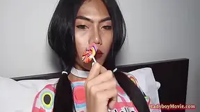 Teen 18+ Ladyboy Venus Blowjob And Bareback Ass Fuck 6 Min