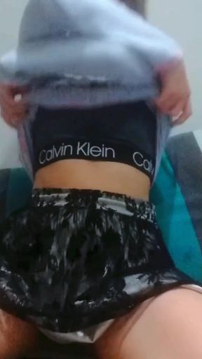 Jaw-dropping moment from "Humping pillow naughty student masturbation while alone at home"