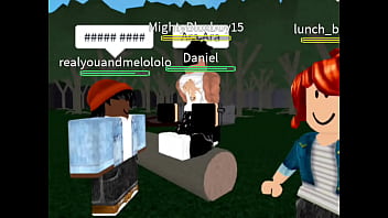 Catboy and jock get down and dirty at camp