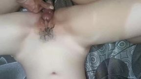 Passionate sex with a friend's narrow pussy