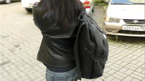 The MILF tried to run away from me, but I caught up with her and...