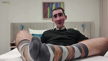 STEP GAY DAD - THE ONLINE OFFICE - CAUGHT JERKING DURING A ONLINE MEETING WITH MY BOSS!