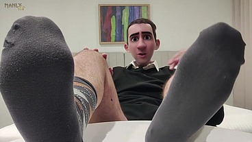 STEP GAY DAD - THE ONLINE OFFICE - CAUGHT JERKING DURING A ONLINE MEETING WITH MY BOSS!