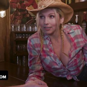 Concept: Country Milf With Big Tits Christie Stevens Rides Hunk Cowboy In The Saloon - Mylf Labs