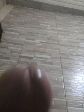 Playing with my penis