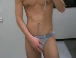 Asian Muscle Hunk Cums Twice