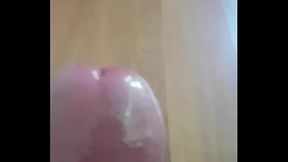 Huge Massive Cumshot watching porn 9 SHOTS!