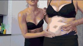 DEEP PUNCHING IN FAT BELLY (p)