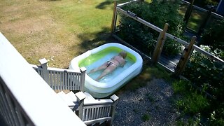 Pool Party Perfection: Lookin` Great in My Swimsuit, Ready for Fun!