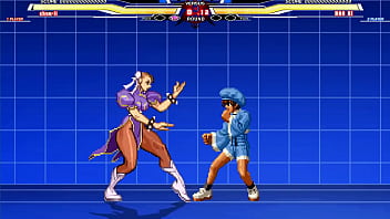 Chunli dominates Bao in a heated battle