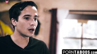 PornTaboos.com - Sinful Krissy Lynn rides a young man to a cum-filled explosion