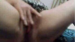 Ugly BBW neighbour masturbating in front of camera