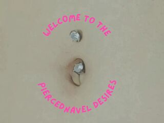 Navel Piercing Tongue Licking