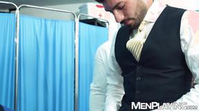 ”Hunky Koki Castillo has his anus examined & plowed by Viktor Rom”