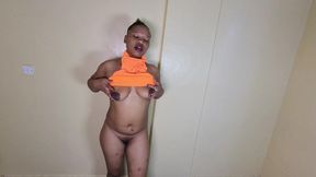 Solo video of triza fucking herself with a dildo