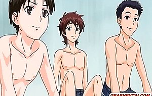 Hentai coed seeing stiff cock