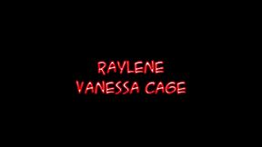 raylene and vanessa cage share blowjob threesome