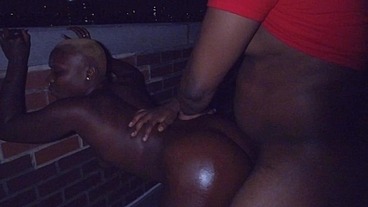 DELILAH GREY GOT FUCKED HARD ON A ROOFTOP IN THE PROJECTS
