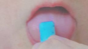 Giantess Bubblegum Chewing ASMR POV