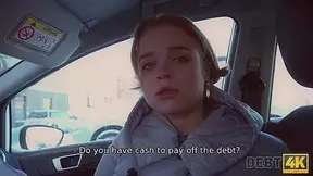Debt4k. Petite Darling Calibri Angel fucks to make her sweet tits bigger