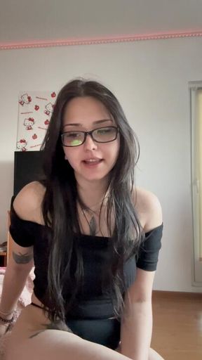 femdom dirty feet humiliation video + spit