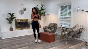 Yoga Pants Soaked 720HD mp4