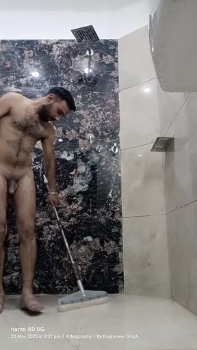 Indian Dad Masterbation in Public Place