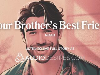 ASMR Audio Porn: Bang with Brother’s Most excellent Ally for the 1st Time – Erotic Audio for Honeys