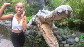 Animal park visit and sex at home with big ass Thai girlfriend