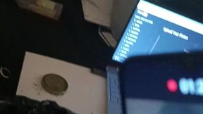 Amateur GF gives a sloppy blowjob in French