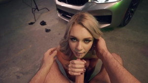 I Know That Girl: Huge tits Gabbie Carter tittyfuck in car