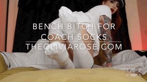 Bench Bitch For Coach Socks (MP4 SD)