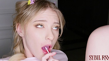 SYBILRAW - MELODY MARKS GETS FUCKED BY SYBILS BIG BLACK STRAP!!!