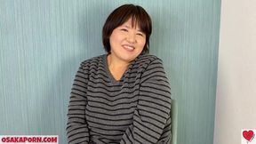 Shizuka 1. Chubby cute Japanese mom with big tits talks her sex experience. MILF BBW POV OSAKAPORN